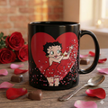 Betty Boop Heart Ceramic Mug –Valentine's Collection (11oz, 15oz)