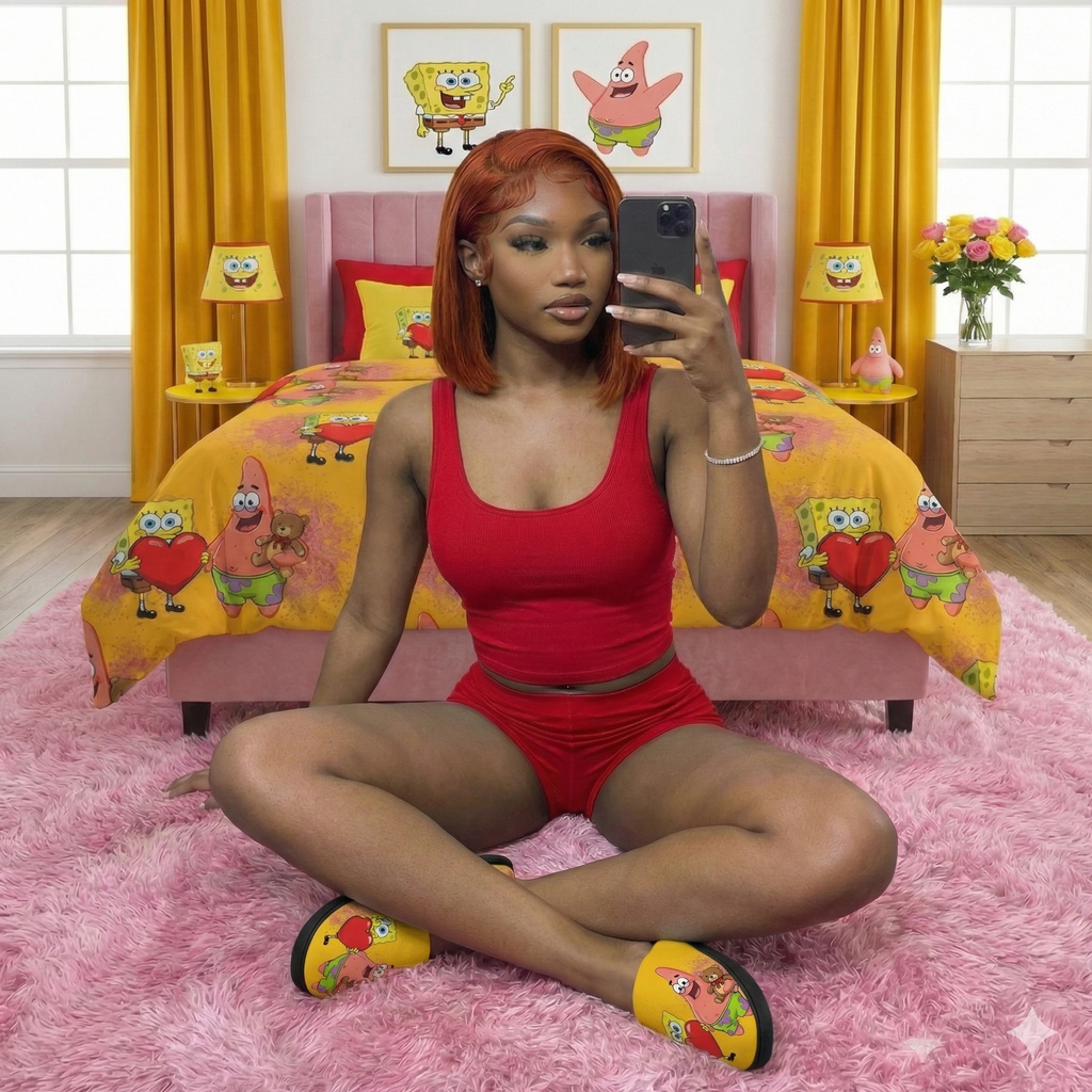 Spongebob's Love: Valentine's Day Collection Slippers