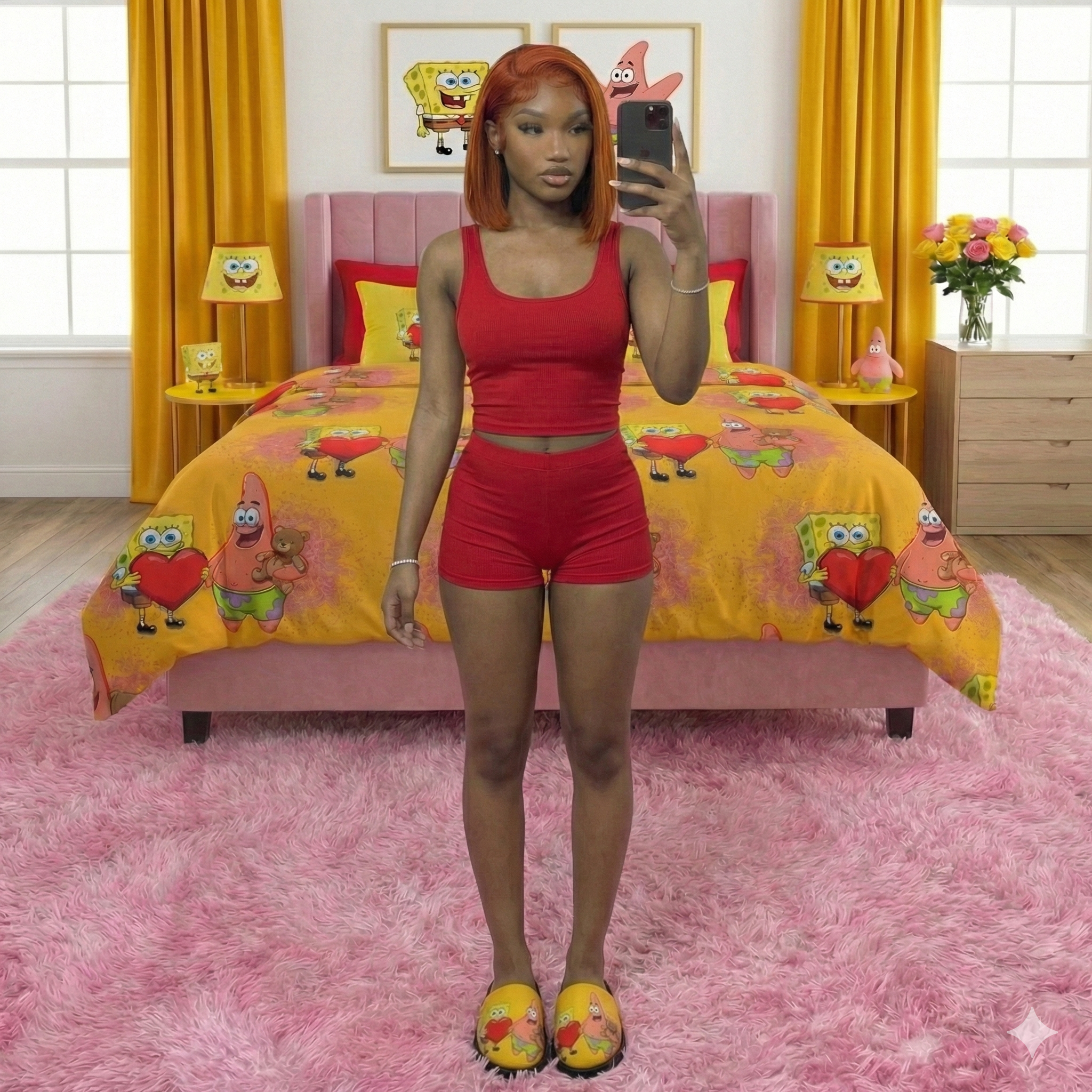 Spongebob's Love: Valentine's Day Collection Slippers