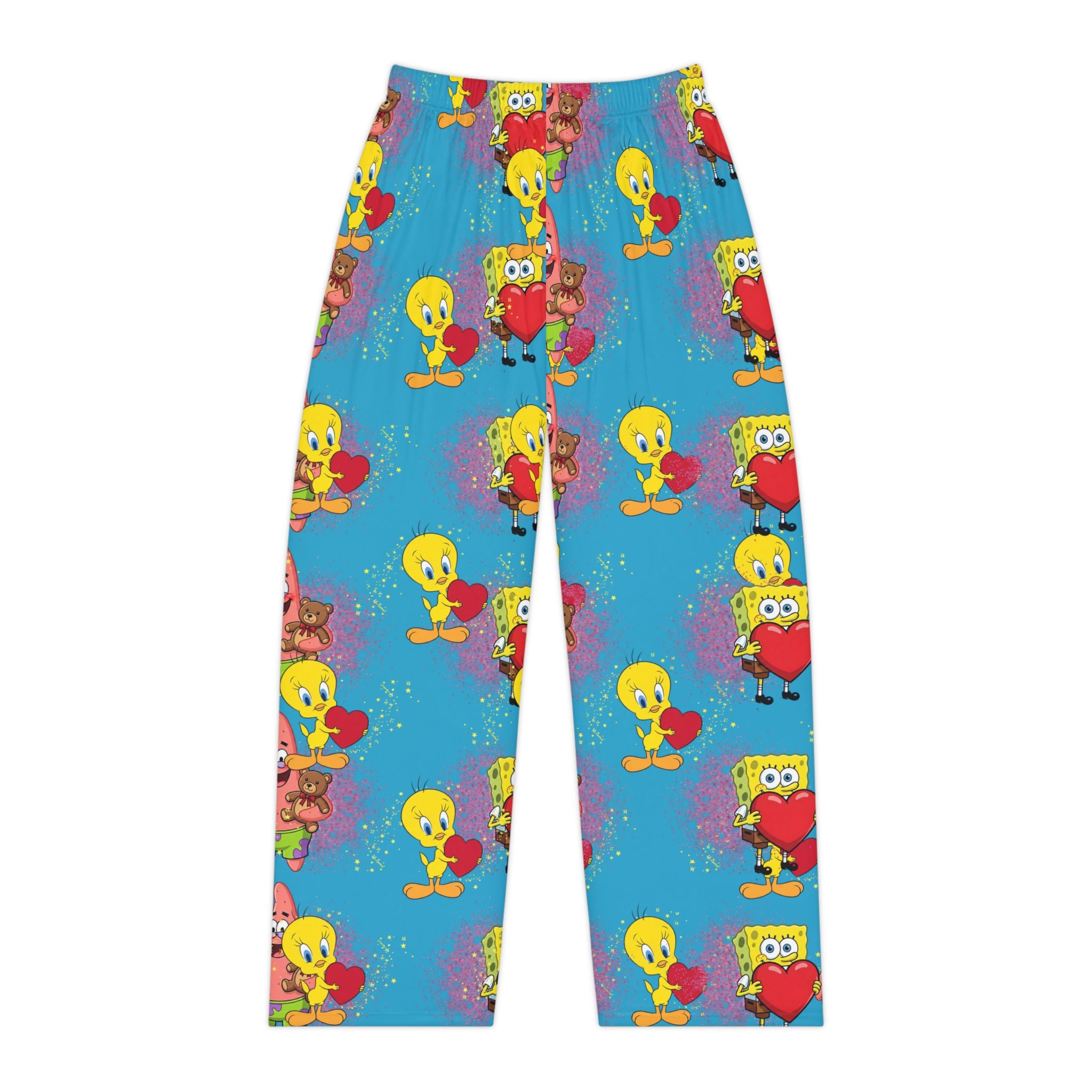 SpongeBob and Tweety Bird Love Women's Pajama Pants Valentine's Collection